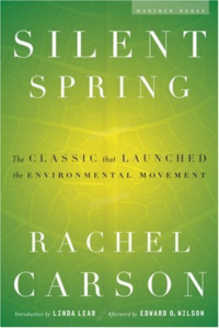 book cover of silent spring by rachel carson