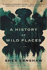 Fiction books about cults: a history of wild places by Shea Ernshaw